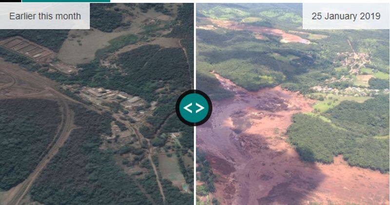 Brumadinho dam collapse 200 missing in Brazil