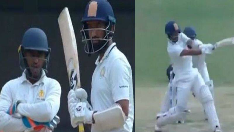 cricket fans slams pujara a cheat for an dishonesty activity in ranji trophy semi final