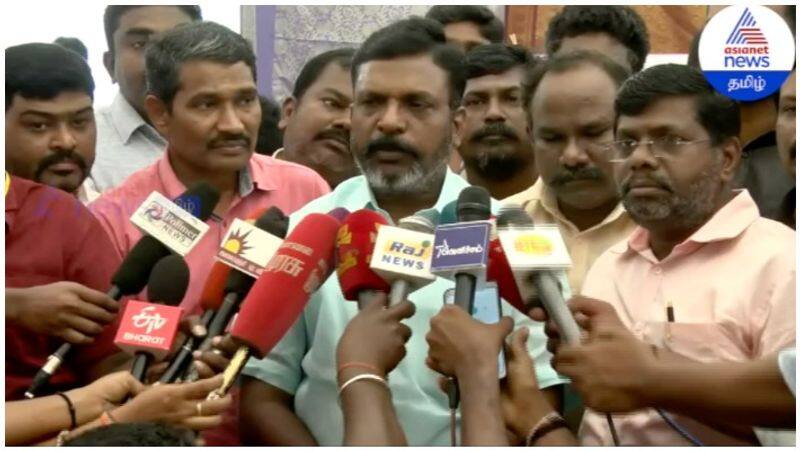 Thirumavalavan says VCK not coalition in PMK
