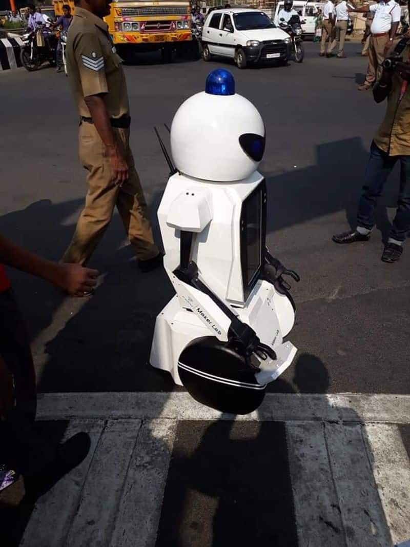 traffic robo introduced in selam today