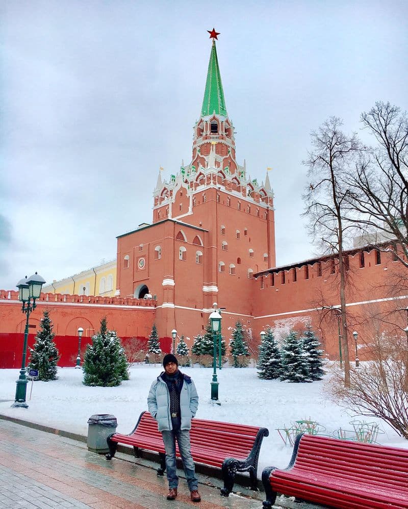 A travelogue about Moscow by Vidya Agumbe