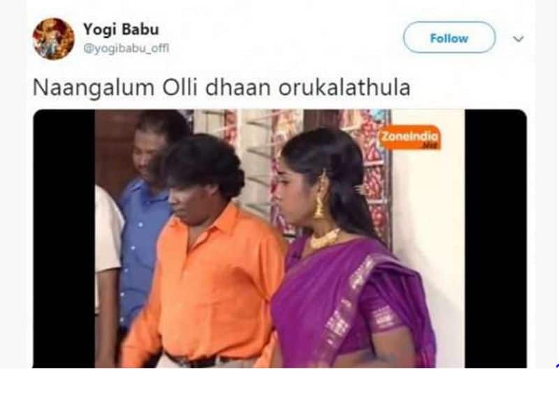 yogi babu slim fit photo goes viral