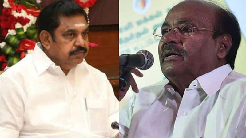 Ramadoss wishes and support for Edappadi palanisamy announcement