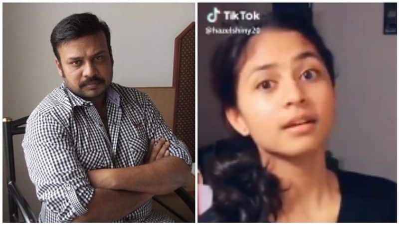 director prabu soloman daughter hasal shainy tik tok video goes viral