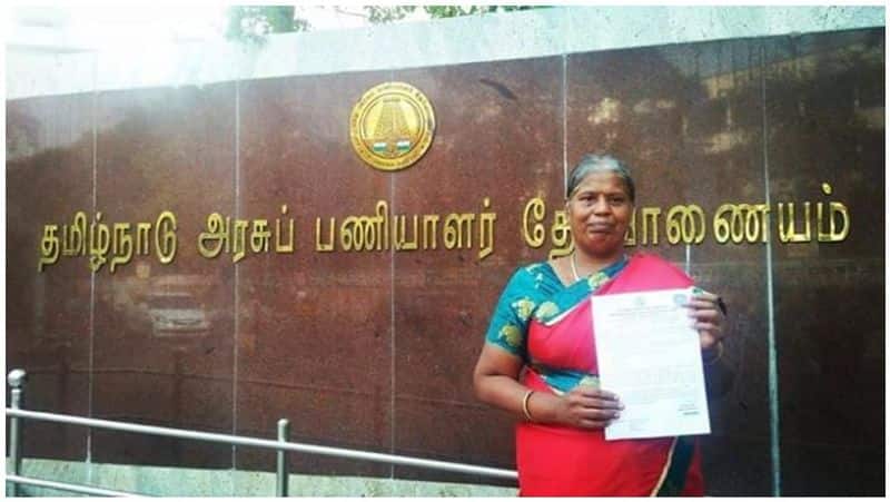 51 years old lady got govt job by tnpsc