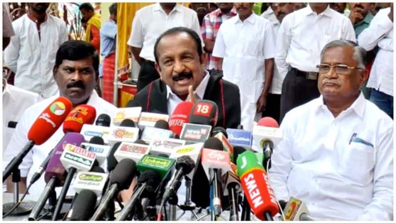 Vaiko says Violence can not threaten me