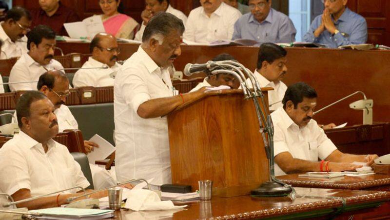 DMK MLA's walkout from TN budget