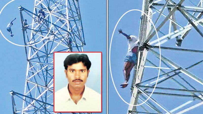 electric tower...jump suicide