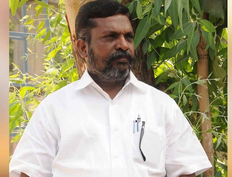 Thirumavalan on Admk's unconditional support in parliament