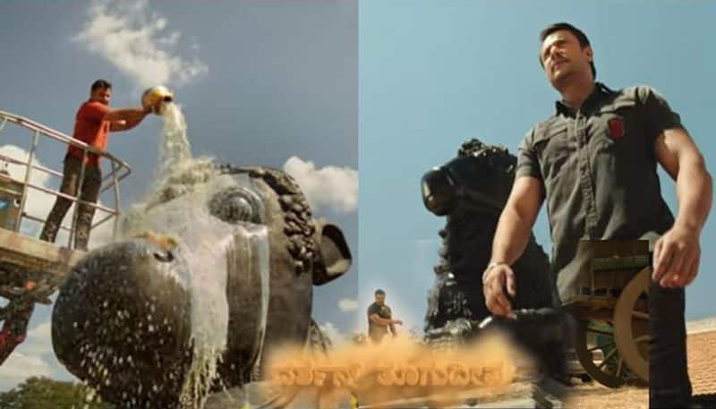 Kannada movie Yajamana to be released along side with Amar teaser