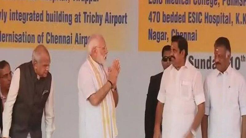 Modi promise for house At a rally in Tirupur