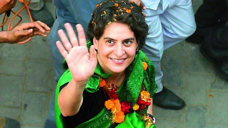 Congress workers constantly following Priyanka Gandhi on twitter, till now 1.58 lakhs follower following