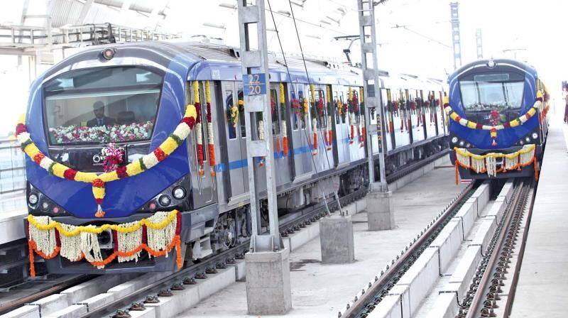 metro train timje extends upto 11 pm in chennai