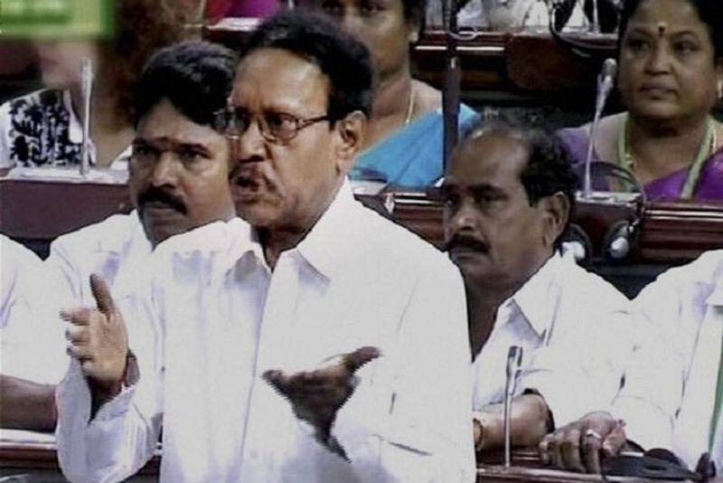 thambidurai  oppose to bjp