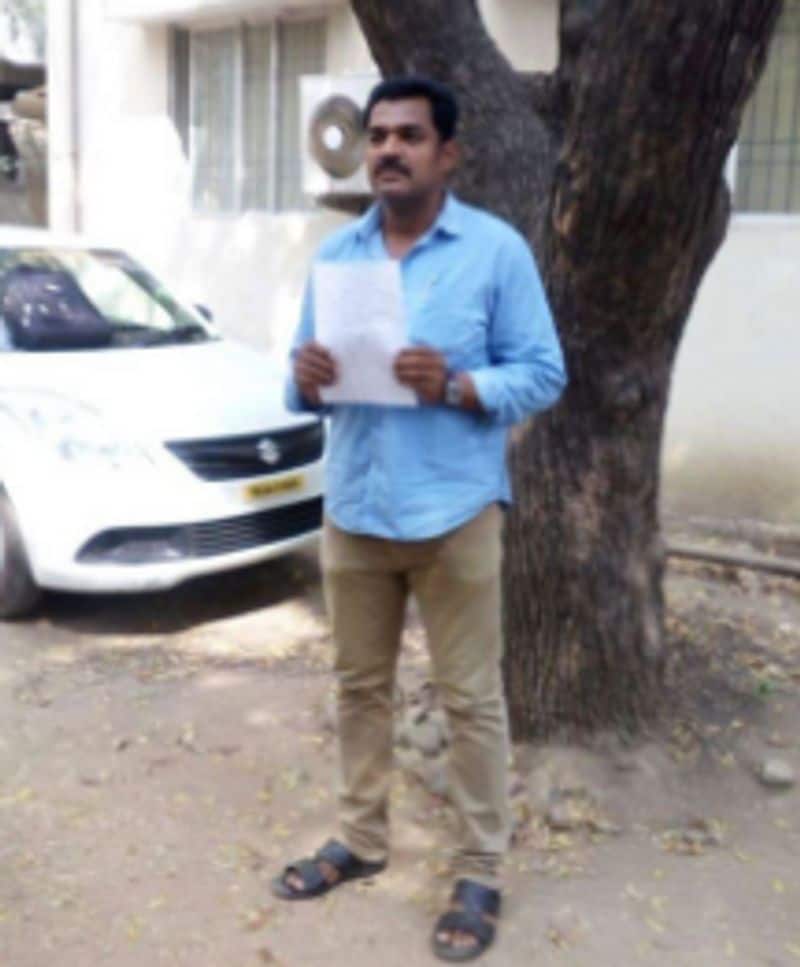 serial actor billa bose give the complaint for commissioner office