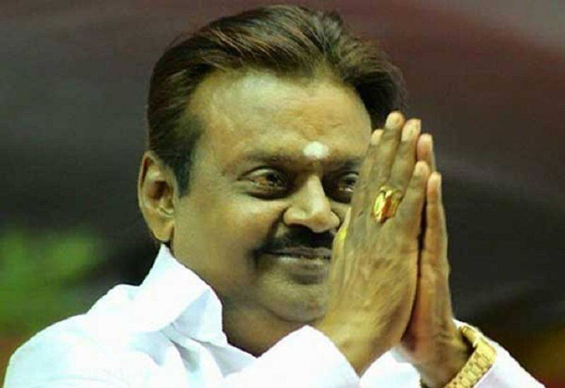 vijayakanth return to india only purpose for election