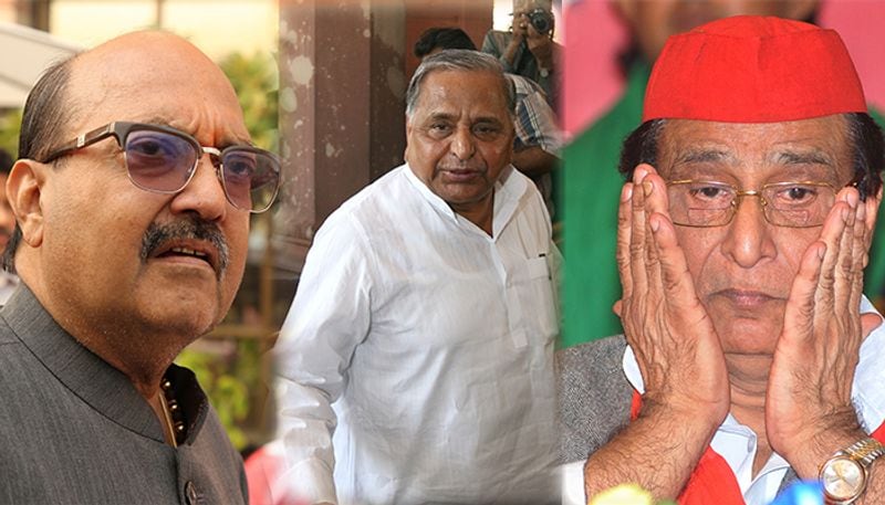 Azam Khan unhappy with Mulayam's statement, Doubt to amar Singh