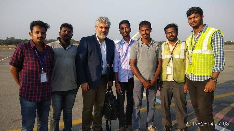 Thala Ajith off to Hyderabad for AK59