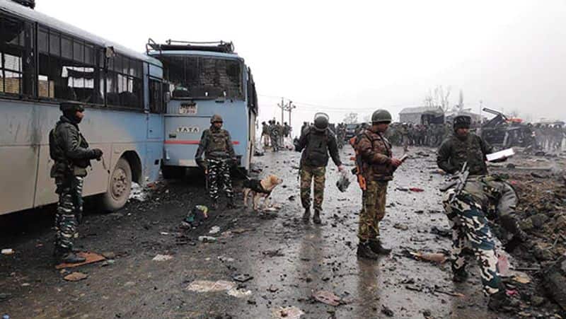 Pulwama terror attack...50 CRPF jawans killed