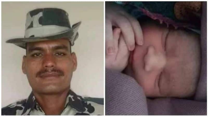 crpf lamba died not even seeing his babe atleast one time