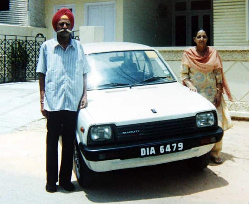 Indias First ever Maruti 800 car restored after 35 years