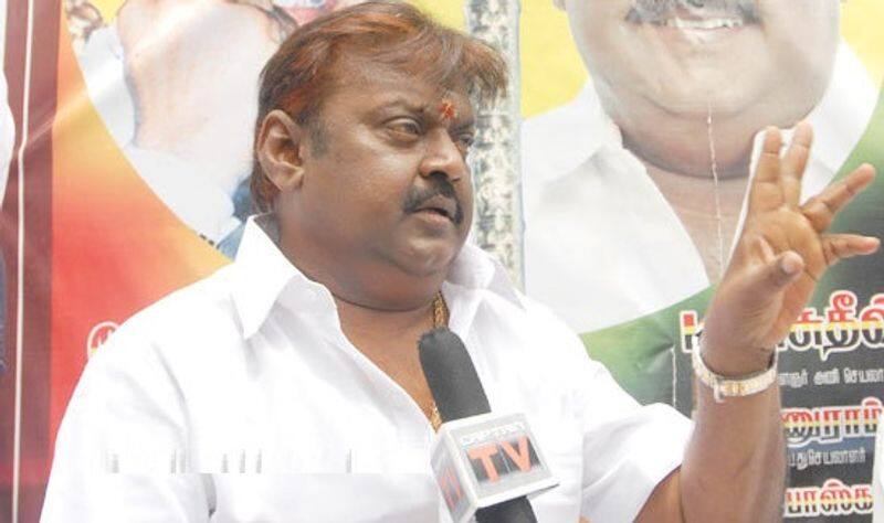 vijayakanth return to india only purpose for election