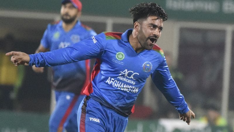 afghanistan captain rashid khan creates history in test cricket