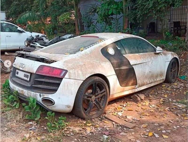 Audi R8 V10 Once Owned By Virat Kohli Now Rests In A Sorry State