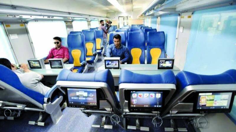Madurai - chennai tejas exppress train