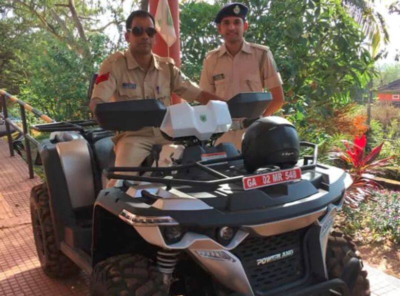 Goa police will use Powerland 4X4 ATVs bike for patrolling