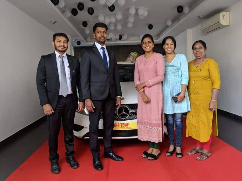Nimisha Sajayan Bought A New Benz A Class