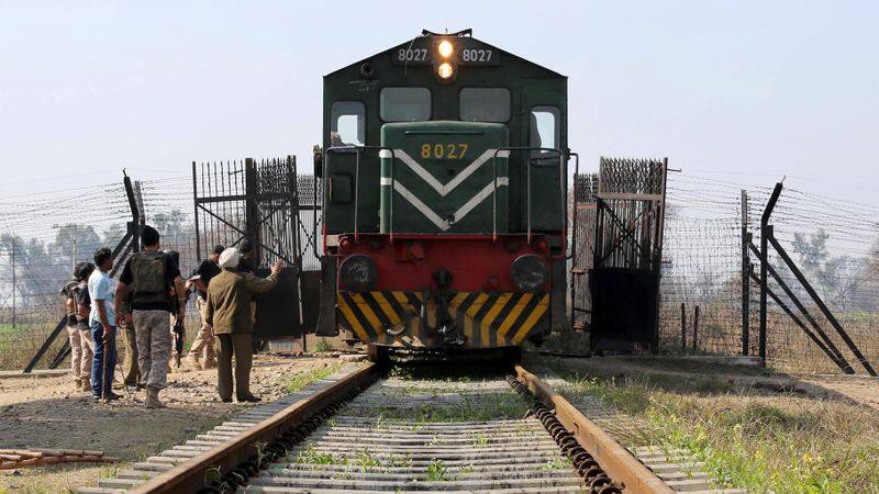 India-Pakistan rail link Samjhauta Express service was stopped Six times