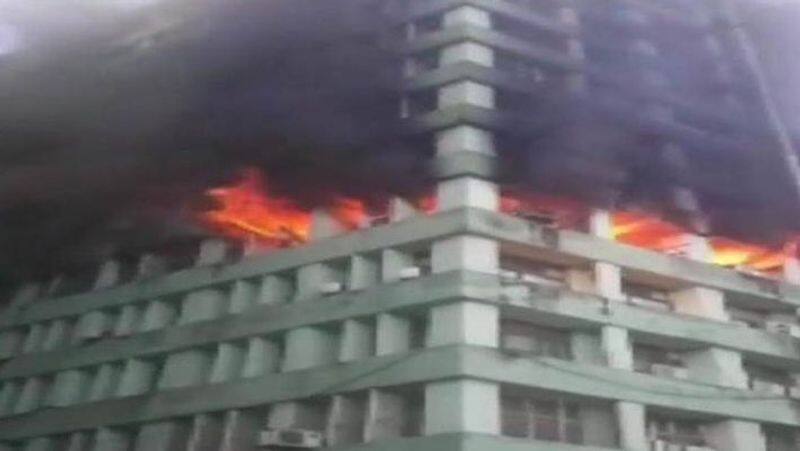 Fire breaks out at CGO Complex in New Delhi