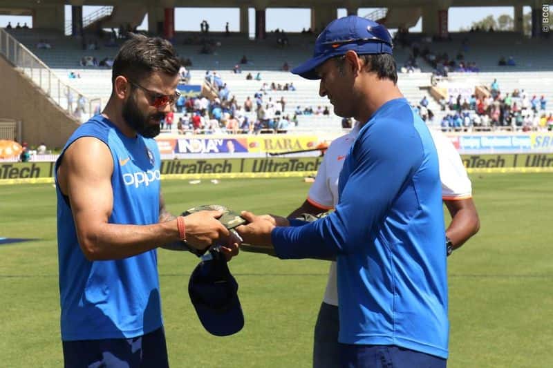 India vs Australia: Team India wears special caps vs Australia as tribute to Pulwama martyrs