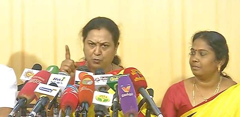 DMDK Premalatha warns tamilnadu people