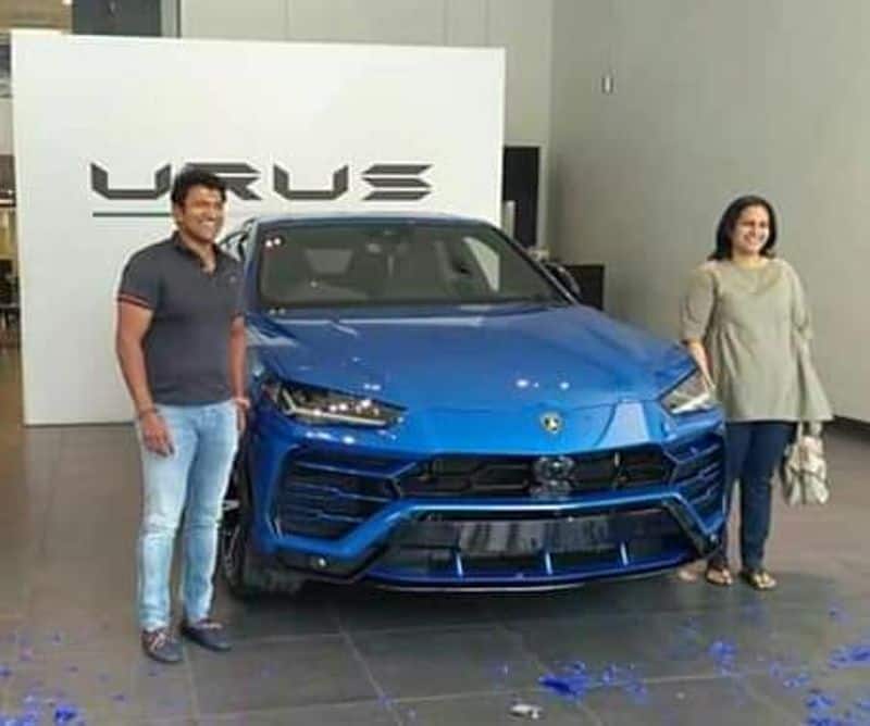 Actor Puneeth Rajkumar gifts wife Lamborghini Urus