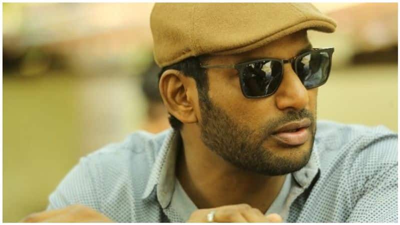 vishal met the accident in shooting