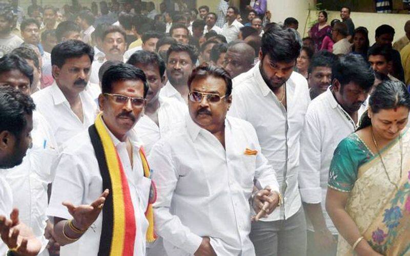 DMDK Vijayakanth campaign