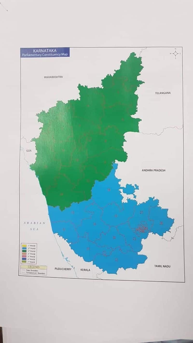 Loksabha elections 2019 polling day date in my constituency karnataka