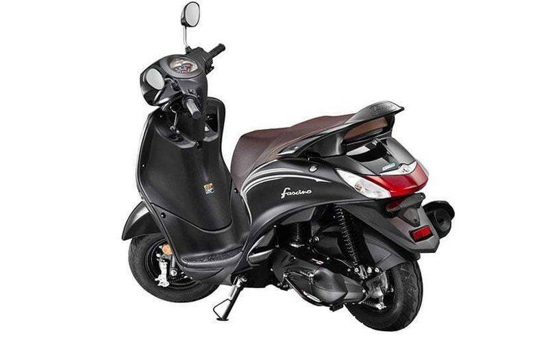 Yamaha Fascino dark knight edition scooter launched in India