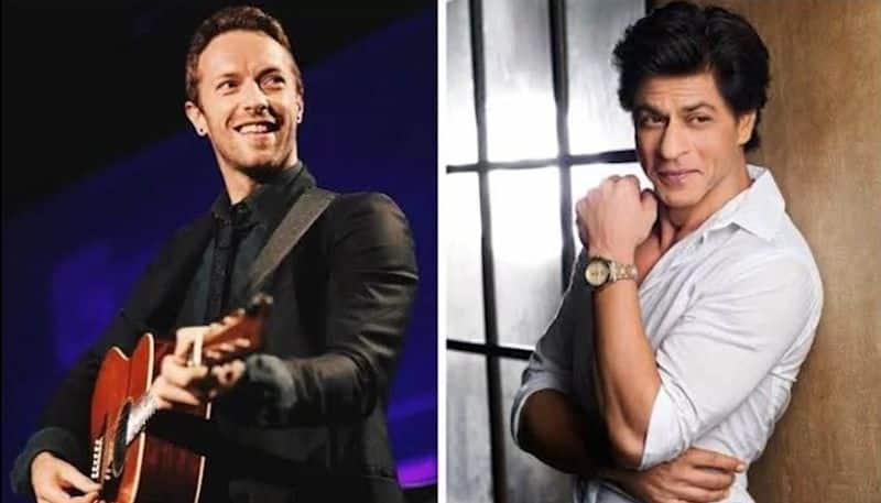 Coldplay, Shah Rukh Khan exchange indulge in musical PDA
