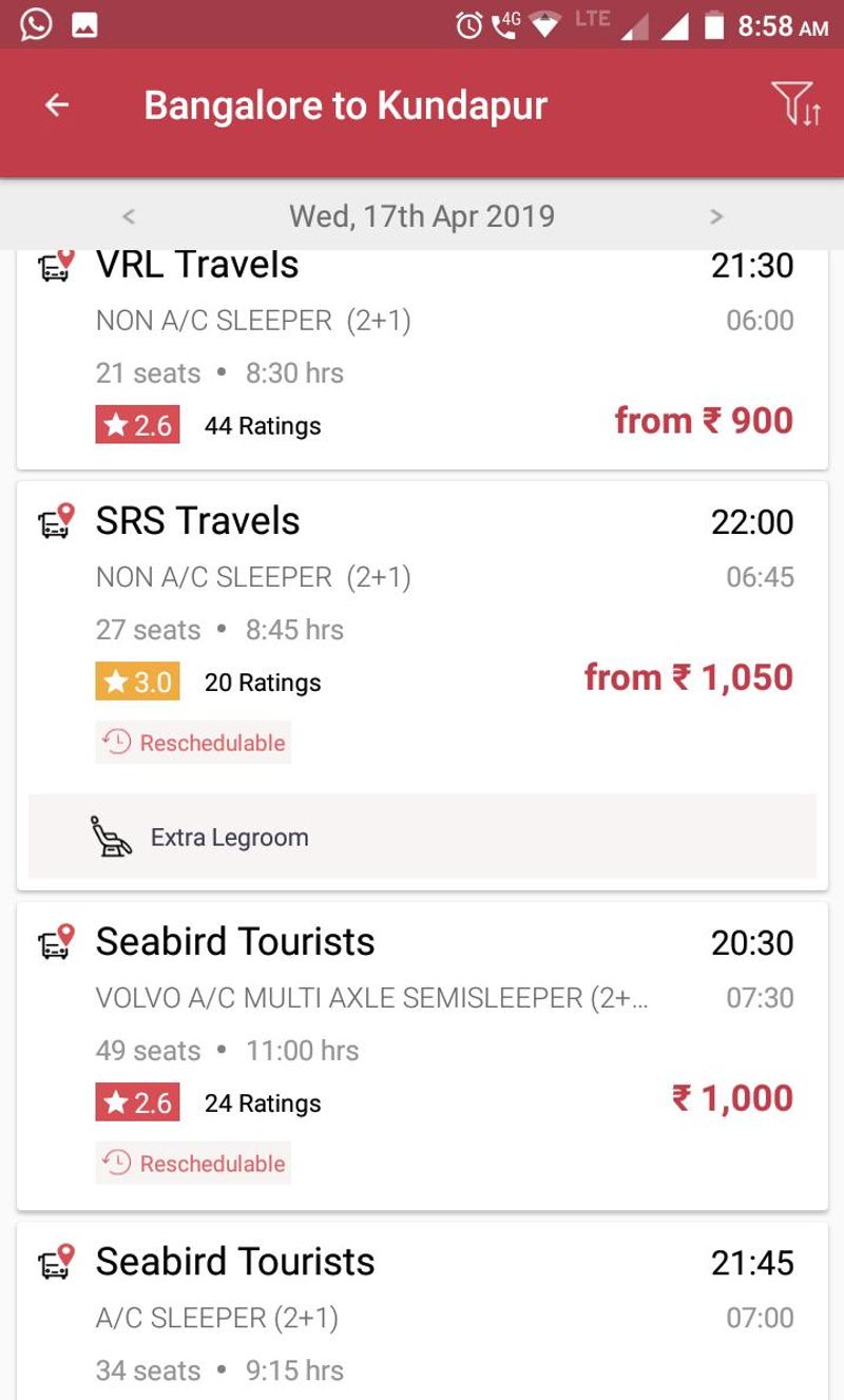 Private, KSRTC bus prices skyrocket in the wake of Lok Sabha election; 50% increase in ticket prices election Ugadi bus price