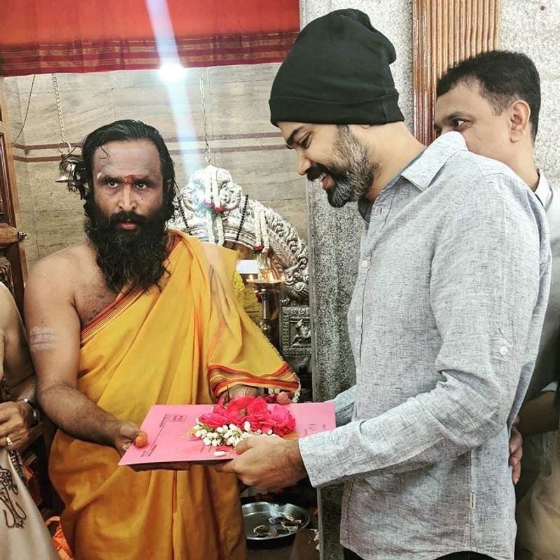 KGF Chapter 2 Yash, Srinidhi Shetty attend launch ceremony at Bengaluru temple