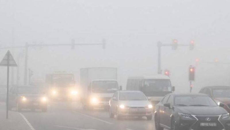 Dense fog takes over UAE