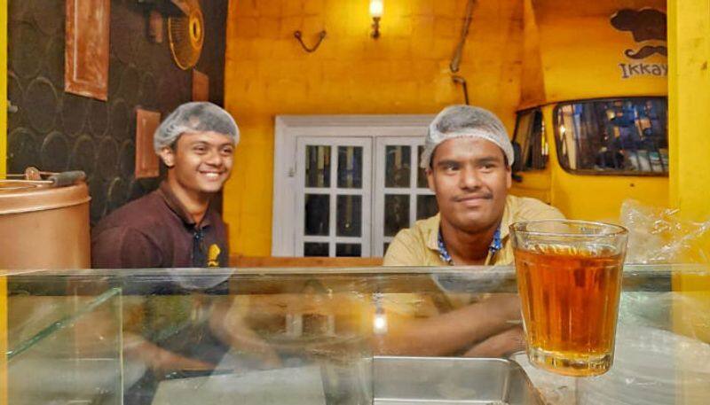 people who has autism and down syndrome runs cafe in calicut