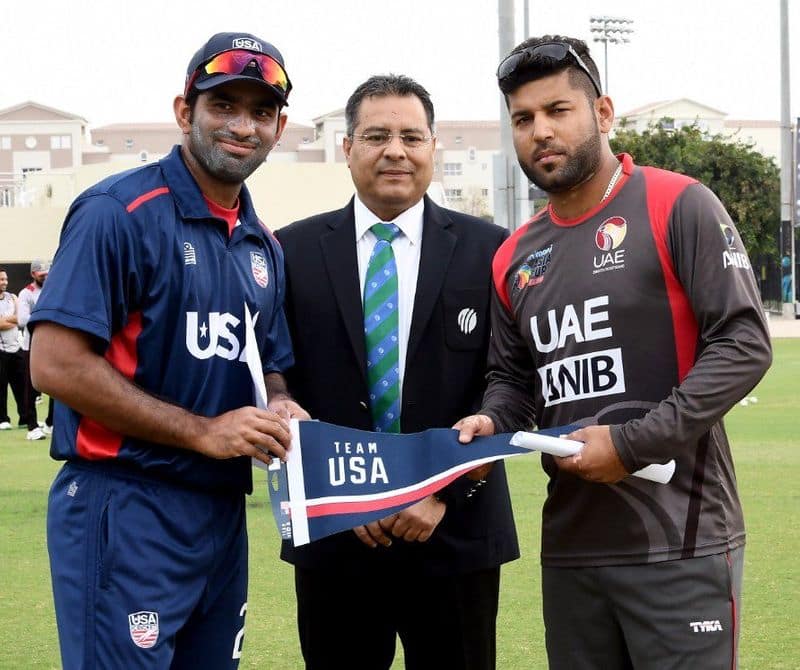 USA debute International cricket against UAE