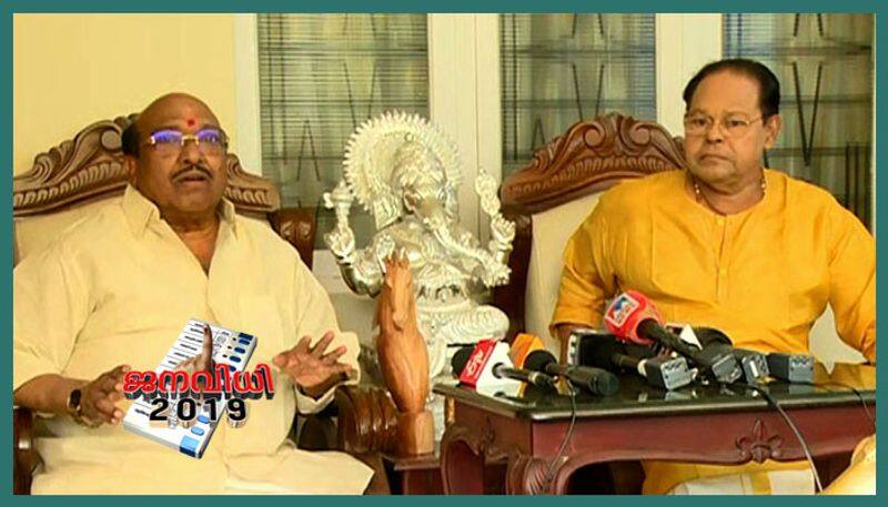 congress cheated shanimol usman says Vellapally Natesan