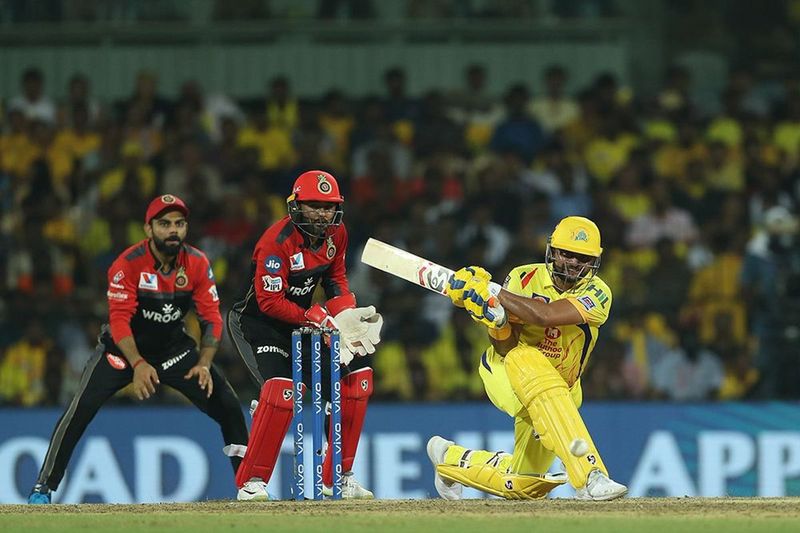 dhoni takes review to satisfy jadeja in first match against rcb