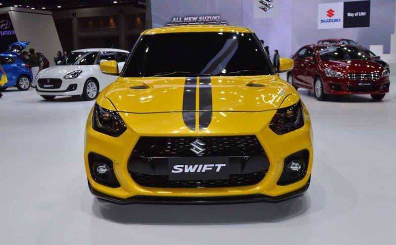 Maruti suzuki swift sports custom car unleaded in Bangkok motor Show