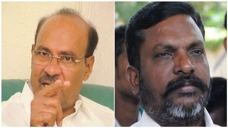 thiruma vs ramadoss about he become a leader